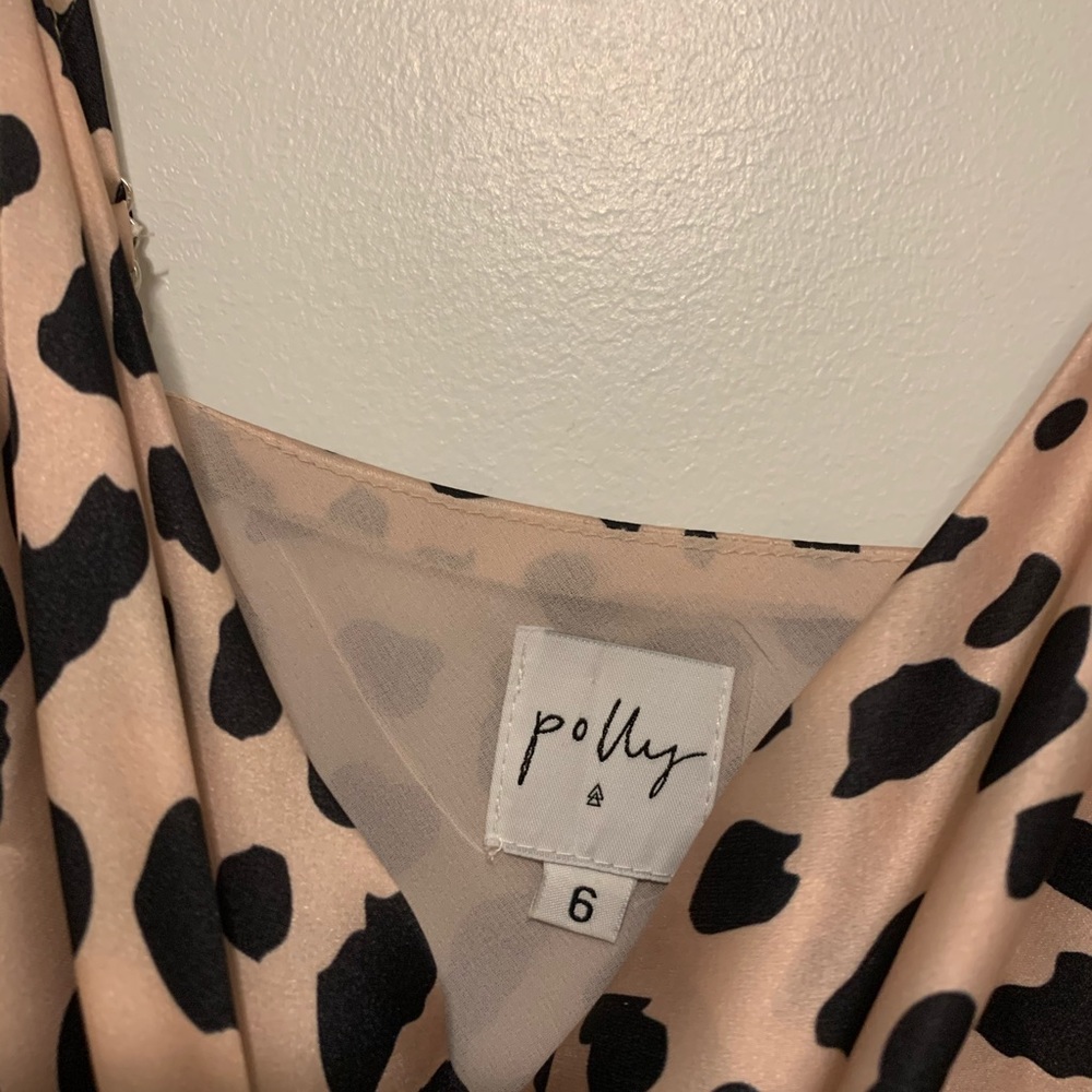 Princess Polly Satin Cheetah Mini Dress - Picture 3 of 3